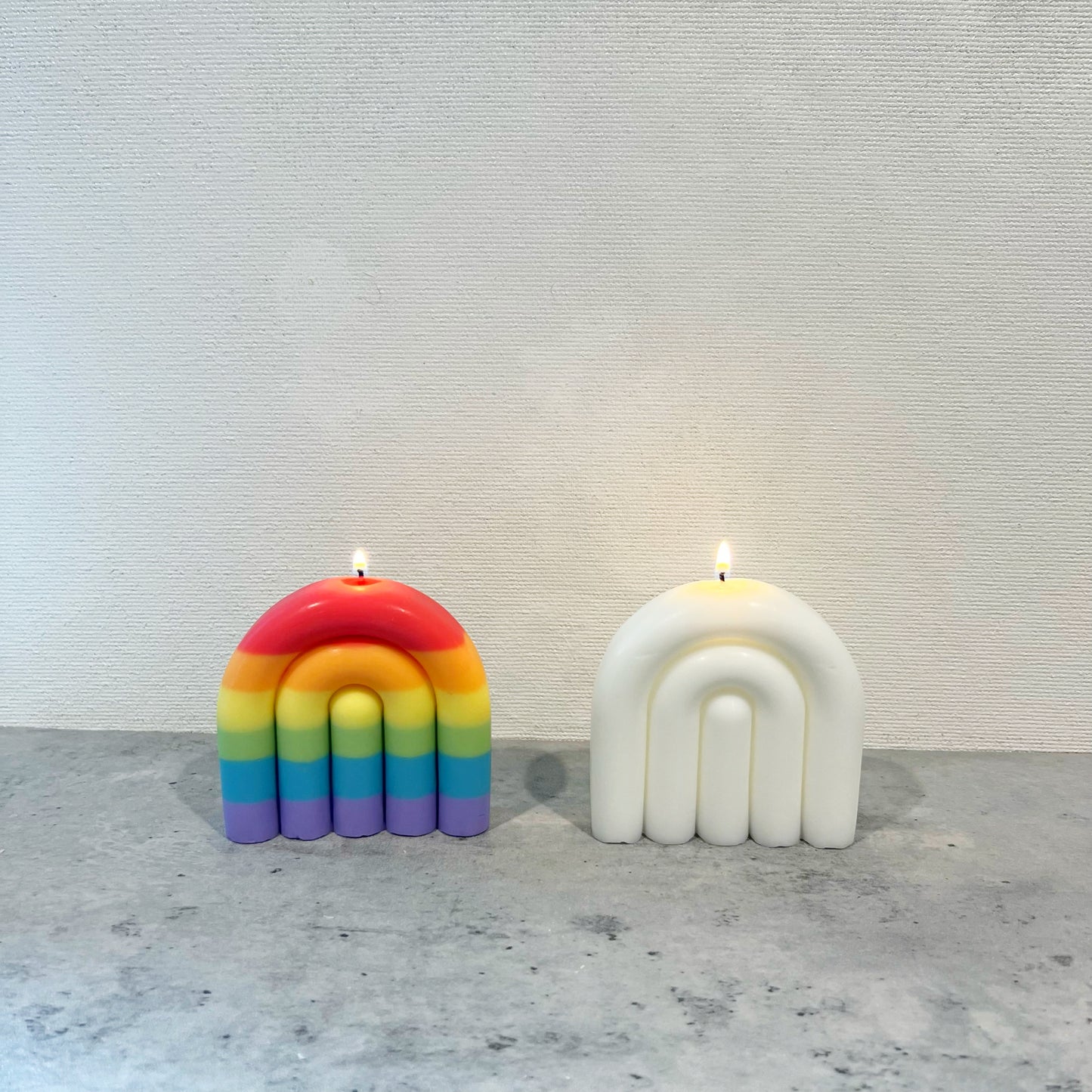 Rainbow Arch Candles